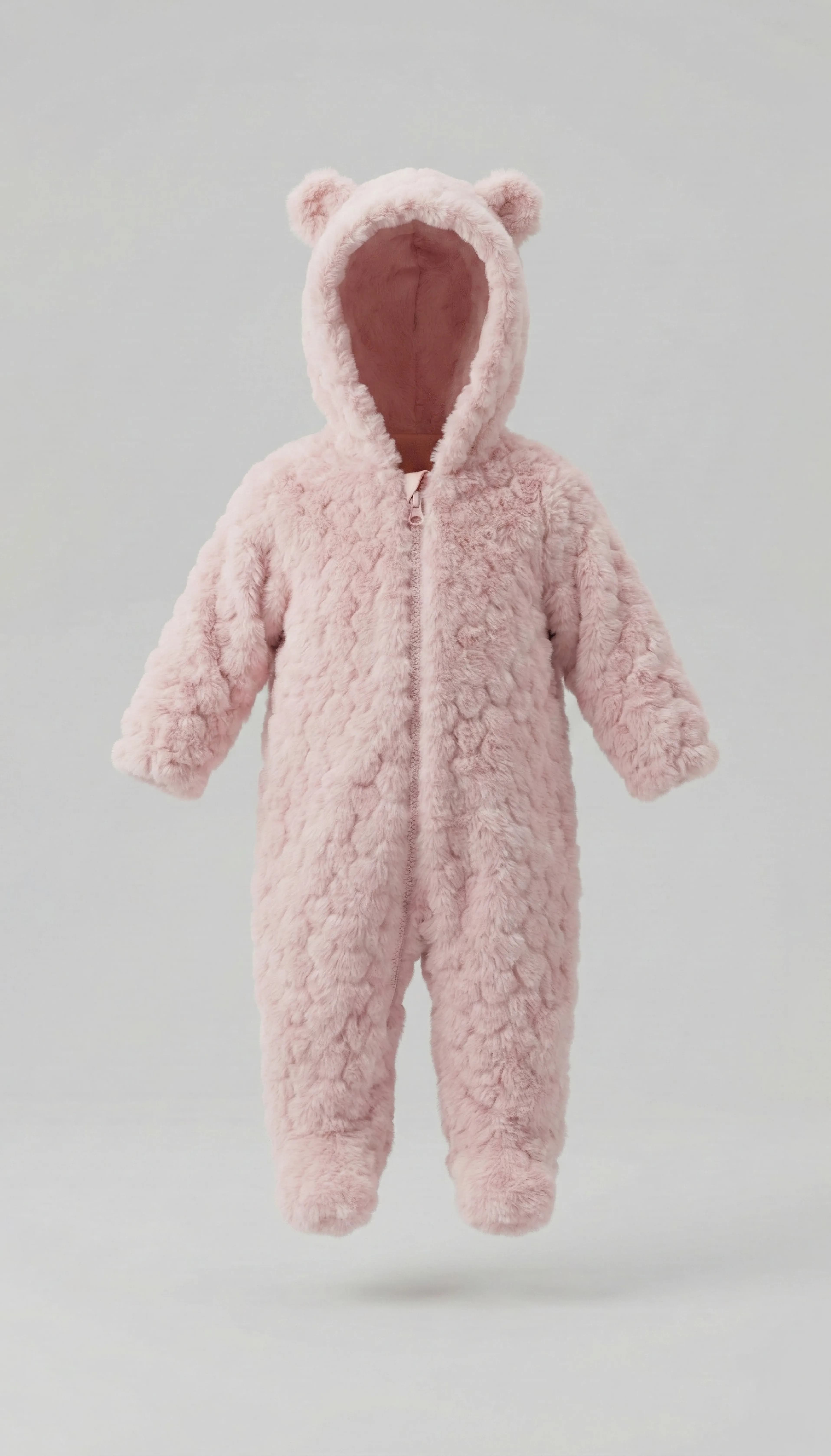 Babies & more Long-Sleeve Hooded Sleepsuit